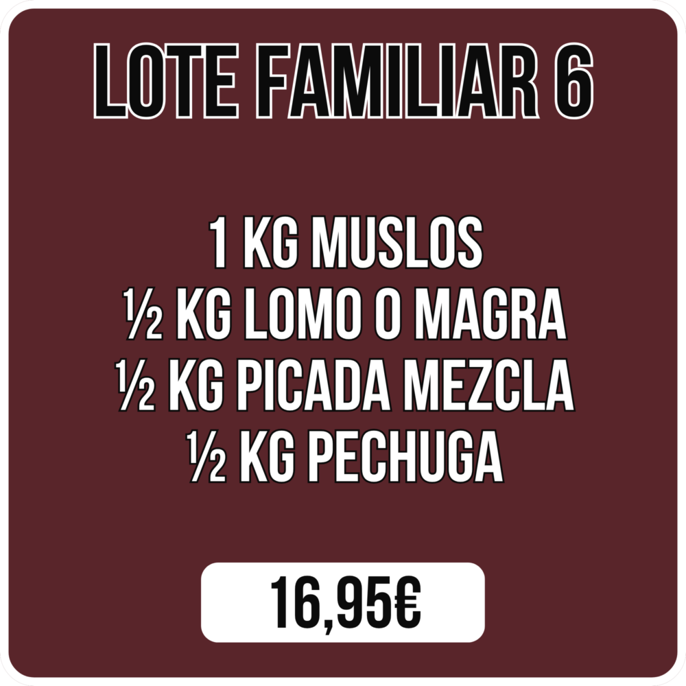 Lote Familiar 6